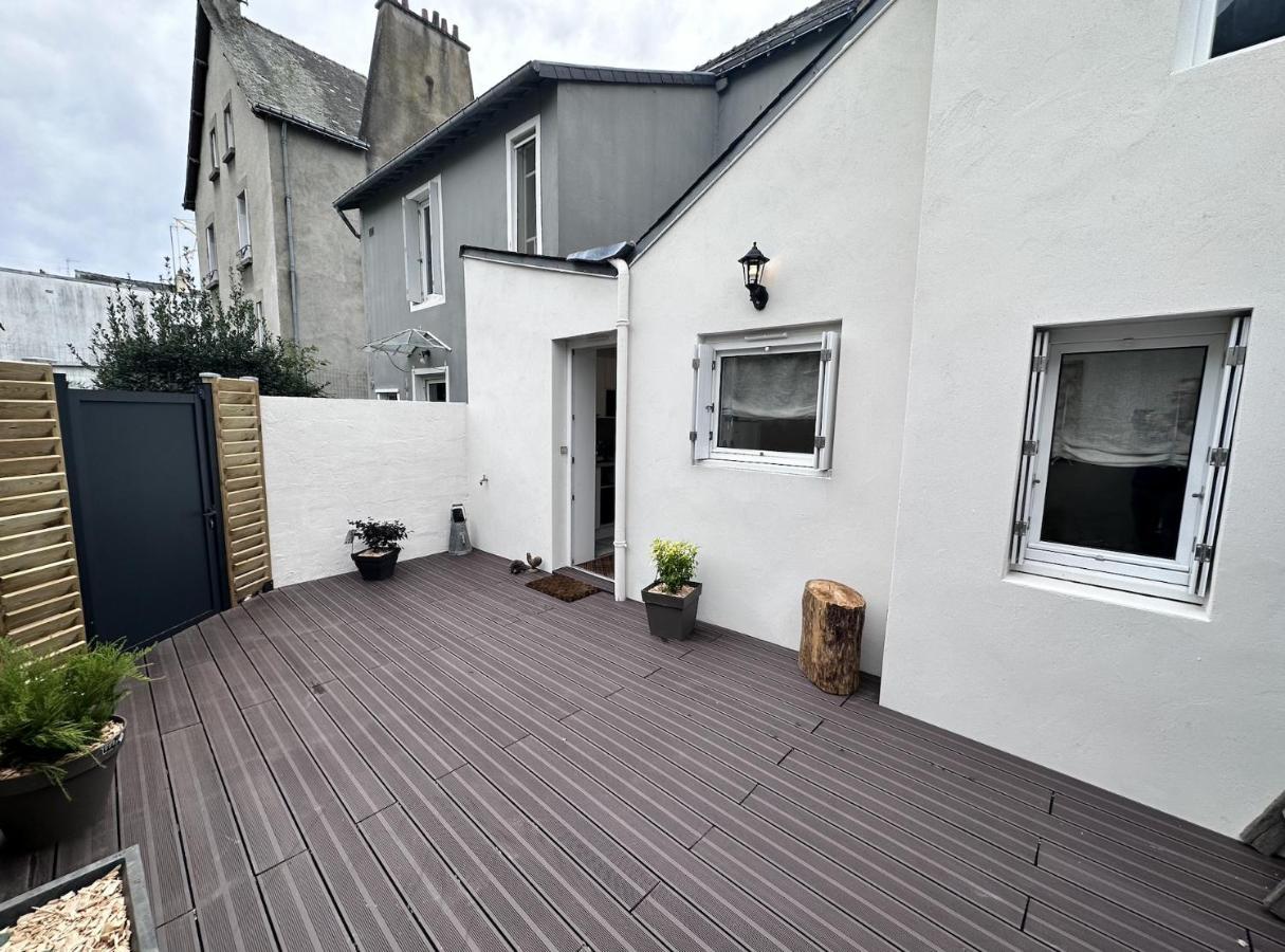 Le Wabi-Sabi - T2 Duplex - Terrasse Privee Lejlighed Vannes Eksteriør billede